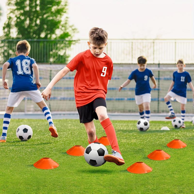 Portable Soccer Goal Set, Includes 1pc Soccer Goal, 1pc Soccer Ball, 12pcs Training Cones, Agility Ladder, And A Pump