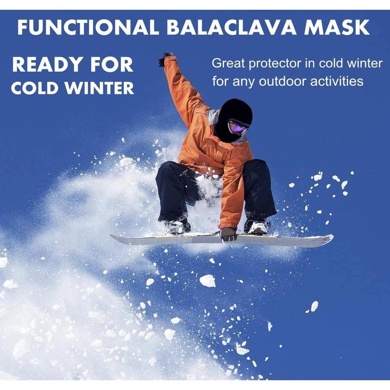 Ski Mask Balaclava Face Mask Windproof Cycle Cap Sun Cold Protect Head Sheild Ice Silk Scarf Motorcycle Neck Gaiter