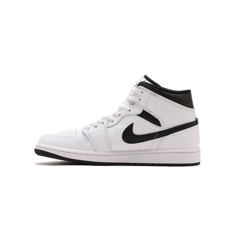 Nike Air Jordan 1 Mid Reverse Panda White Black DQ8426-132 Men's Fashion Sneaker New