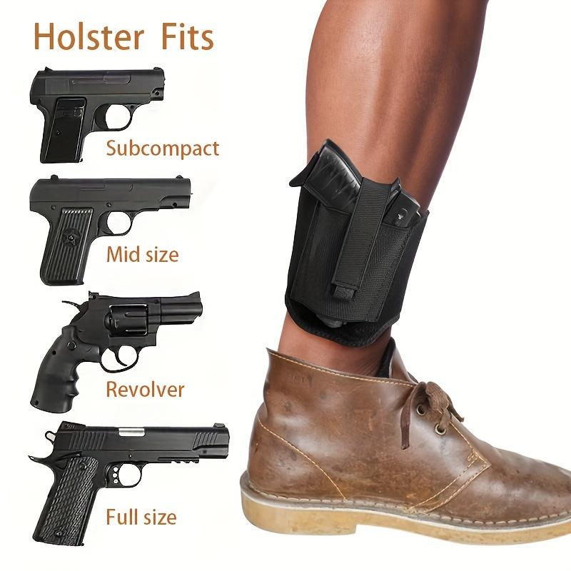 Comfort-Padded Neoprene Ankle Holster - Discreet Concealed Carry, Built-In Magazine Pouch & Enhanced Secure Strap - Unisex Design for Women & Men