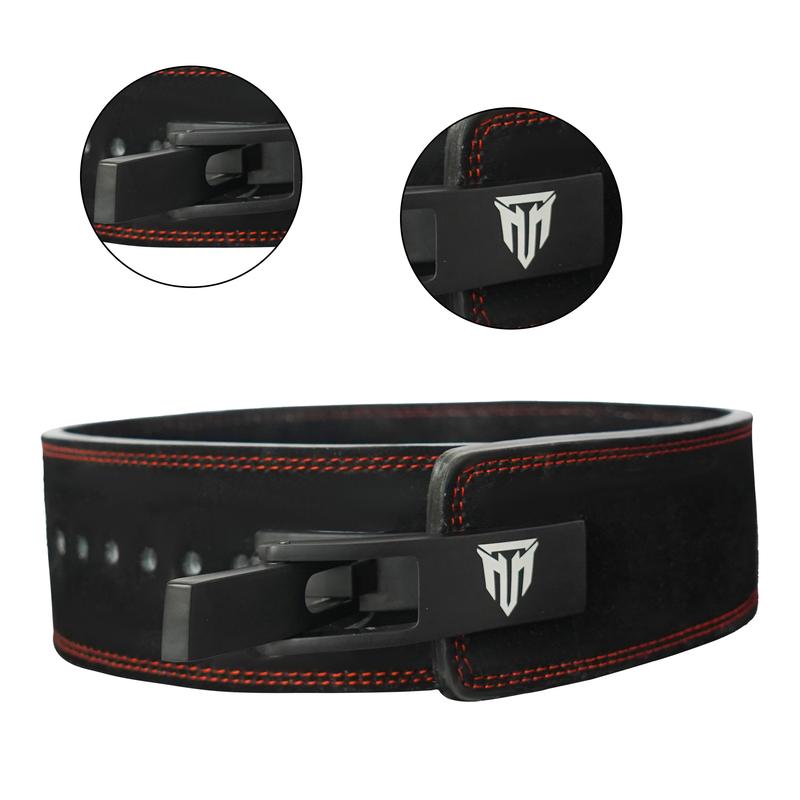 MT 10mm Genuine Leather Lever Weight Lifting Belt