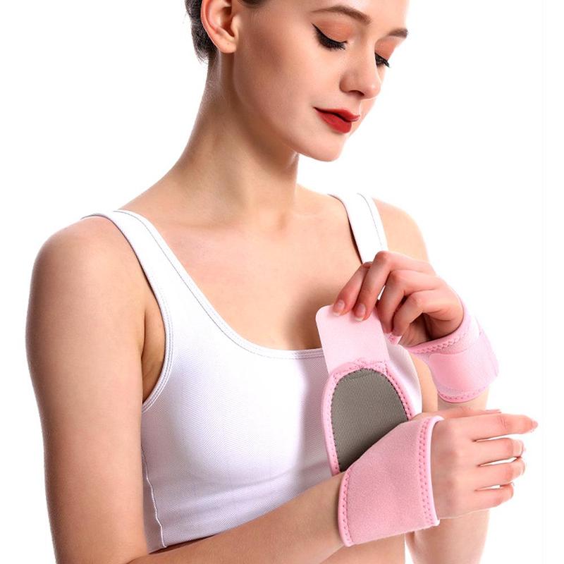 Adjustable Wrist Braces, 2 Counts Wrist Wraps Brace for  Carpal Tunnel Sprained, Weightlifting and Calisthenics Compression Stabilizer, Fitness