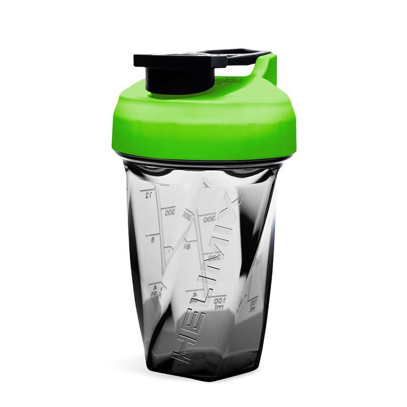 HELIMIX 2.0 Vortex Shaker Bottle 20oz - No Blending Ball or Whisk - USA Made - Dishwasher safe (Top Rack)