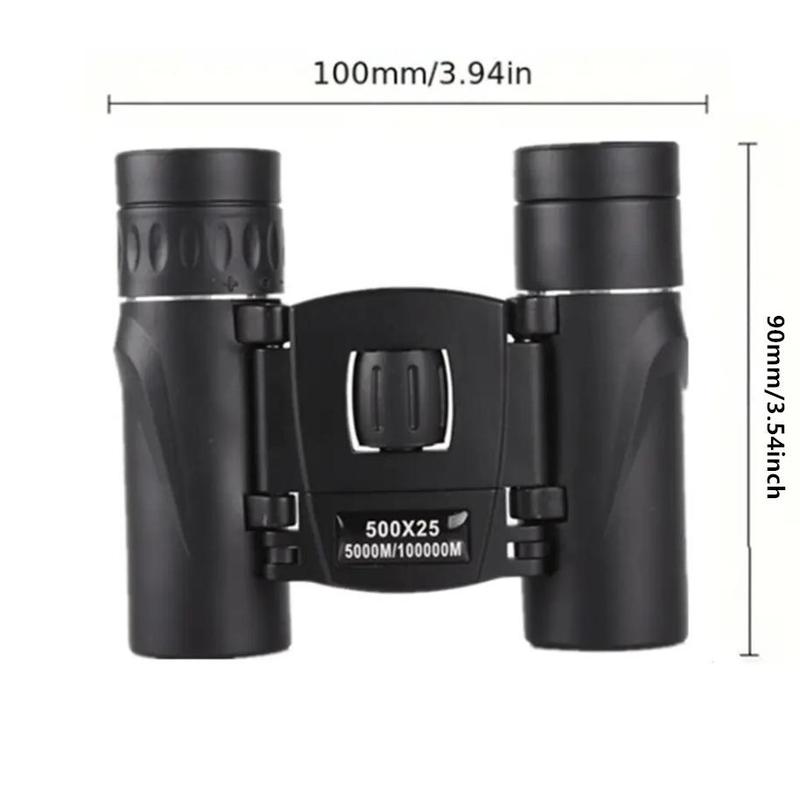 Portable HD Zoom Binoculars, 1 Count 500x25 Binoculars Telescope, Long-distance Vision Telescope for Hunting Outdoor Camping Sports