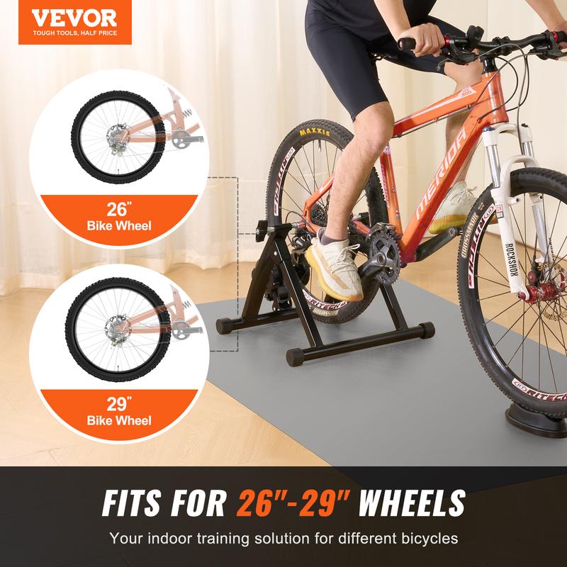 VEVOR Bike Trainer Stand, Magnetic Stationary Bike Stand for 26