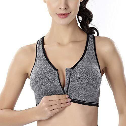 2 Pack Racerback Sports Bras for Women Large L