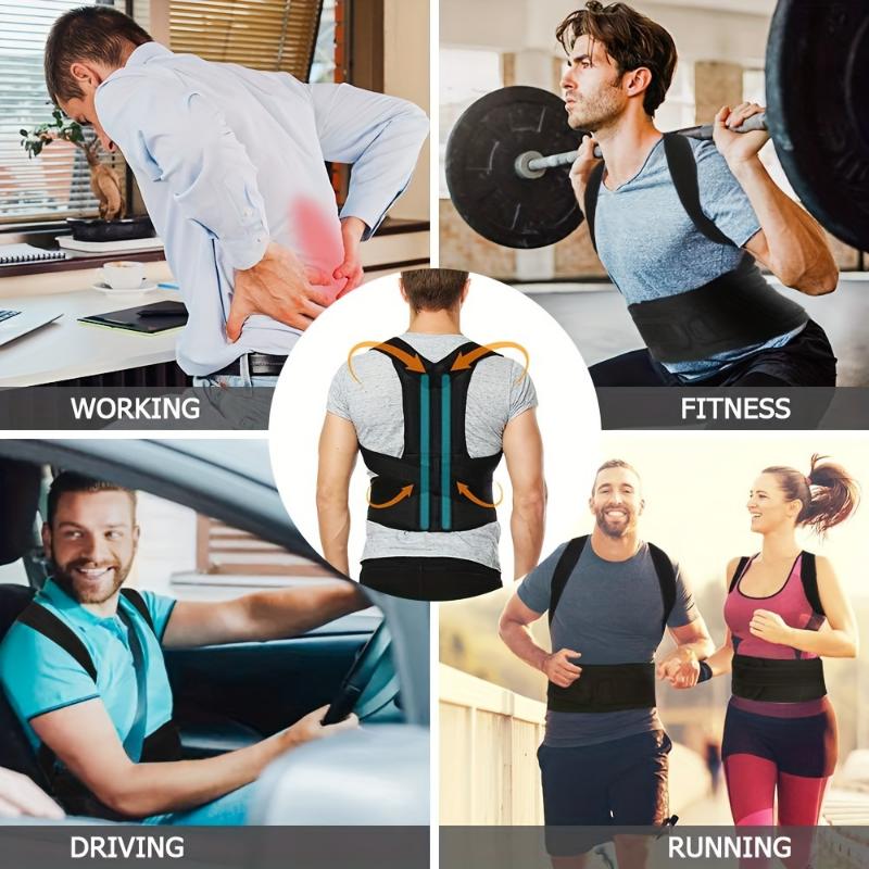  Hunchback Posture Corrector Support Chest Shoulder Neck Support Tape Training Equipment