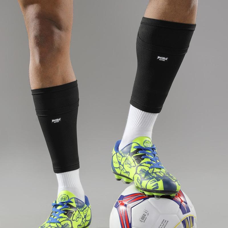 Breathable Football Sleeve, 1 Piar Football Leg Sleeve, Football Protective Gear, Sports Protective Gear for Men & Women