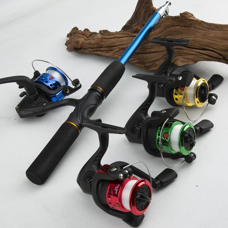 Fishing Rod & Reel Set, Fishing Rod & Reel & Fishing Line & Fishing Lure & Fishing Hook & Fishing Bag Set, Fishing Accessories for Outdoor Fishing