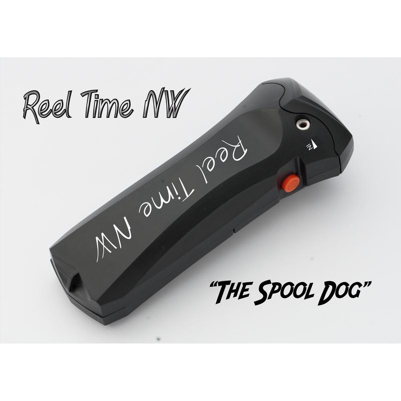 The Spool Dog-Line Stripper for Fishing - Effortless Re-spooling - Motorized with Fast Operation