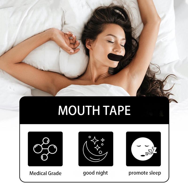 Mouth Tape - one month supply mouth tape, sport accessories, 30 Strips,Anti Snoring Mouth Sticker, Mouth Tape for Sleeping