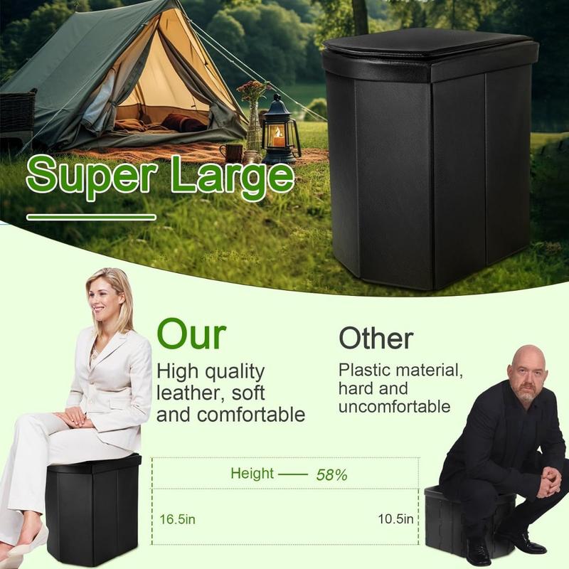 Portable Toilet for Camping, 16.5