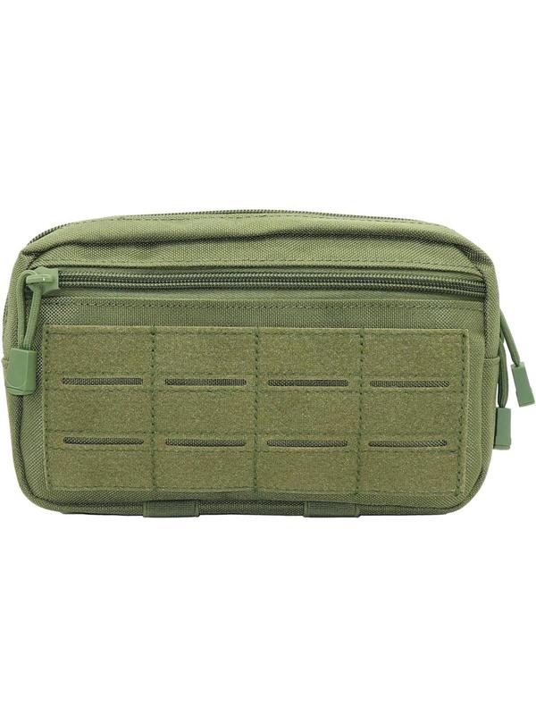 Summer Plain Outdoor Molle Pouch Sports Bag, Multi-functional EDC Management Bag, Portable Small Tool Equipment Backpack, Suitable For Outdoor, Hunting, Travel, Hiking