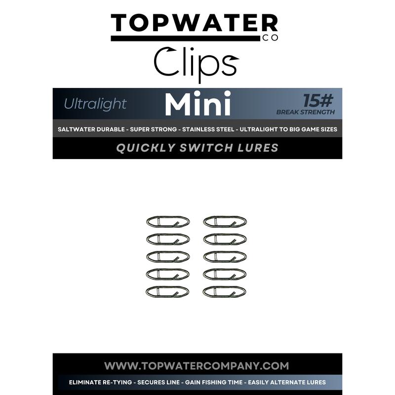 Topwater Co Speed Clips (15-45-70-120lbs)