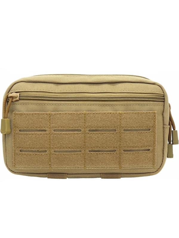 Summer Plain Outdoor Molle Pouch Sports Bag, Multi-functional EDC Management Bag, Portable Small Tool Equipment Backpack, Suitable For Outdoor, Hunting, Travel, Hiking