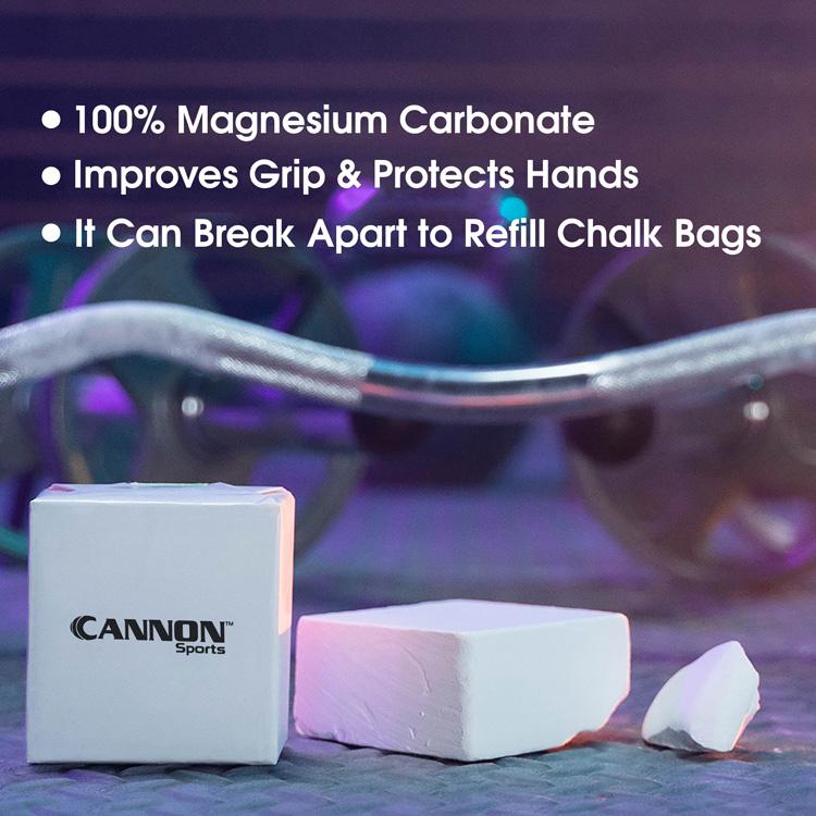 Cannon Sports Gym Chalk Blocks for Rock Climbing, Weightlifting, and Blister Prevention