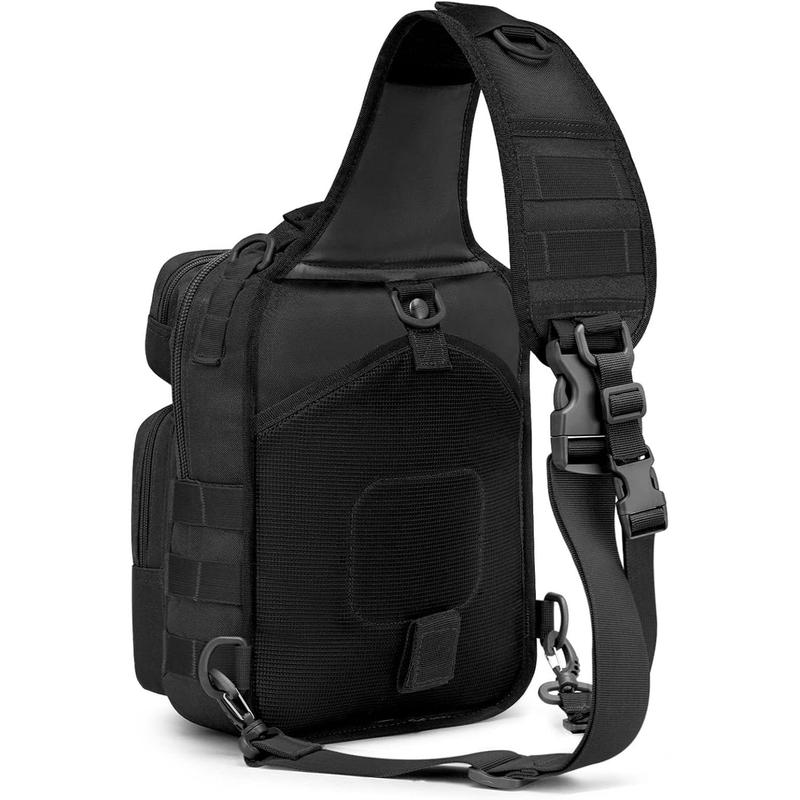 Tactical Sling Bag Backpack Military Rover Shoulder Sling Pack Molle EDC Small Crossbody Chest Pack