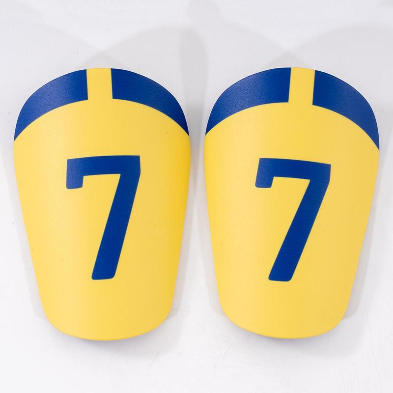 Mini Number 7 Football Protective Gear, 1 Pair Football Leg Protector for Adults, Sports Protective Gear for Men & Women