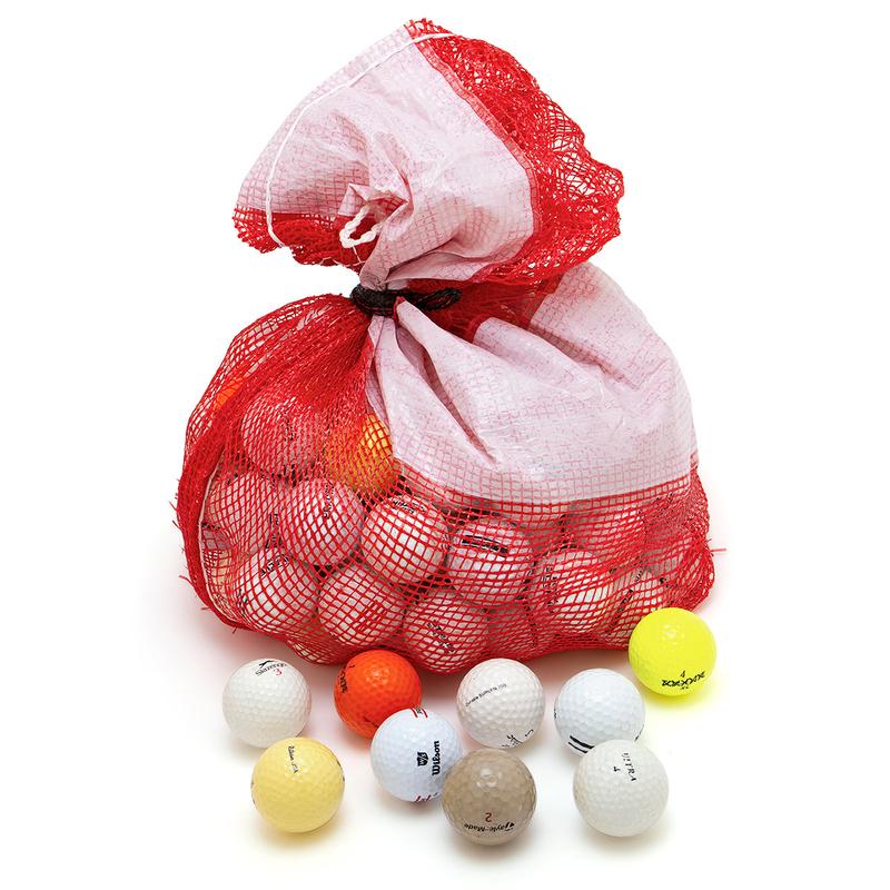 100 Recycled Hit-Away & Practice Golf Balls