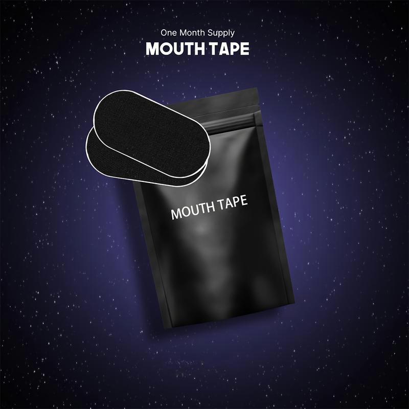 Mouth Tape - one month supply mouth tape, sport accessories, 30 Strips,Anti Snoring Mouth Sticker, Mouth Tape for Sleeping