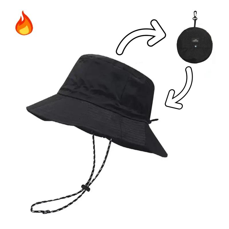 Outdoor Fisherman Hat, Quick Drying Outdoor Mountaineering Hat, Foldable Sunshade Hat for Outdoor