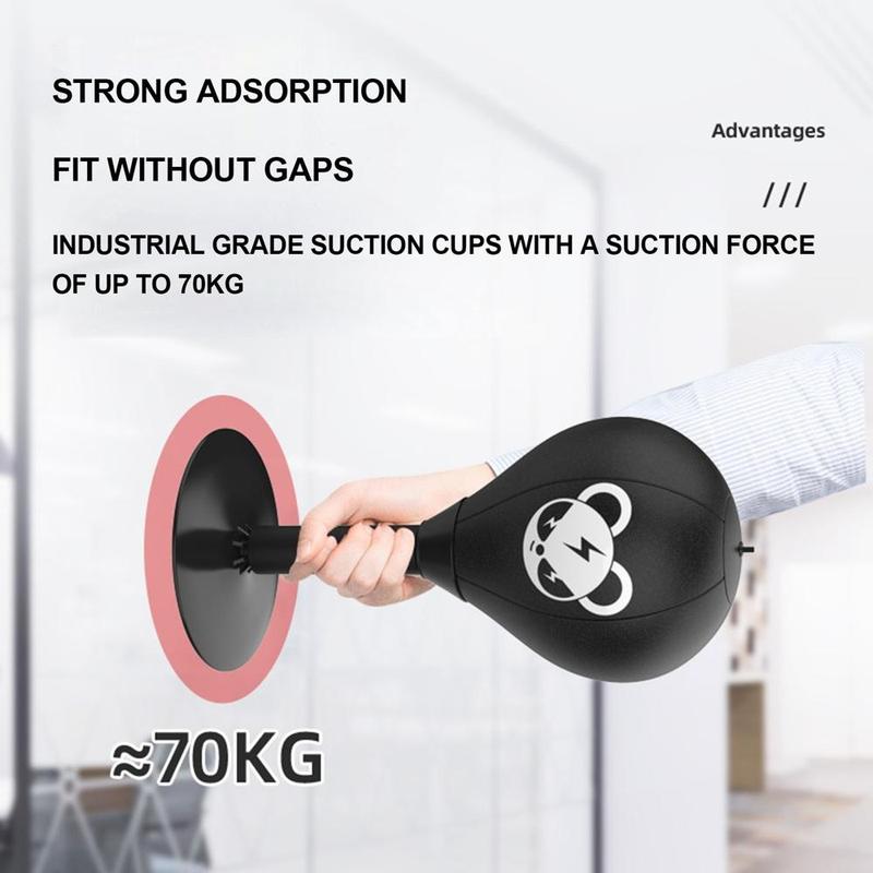 Boxing Ball, Punching Ball with Suction, Stress Relief Ball, Punching Ball for Home Gym, Fitness Equipment for Men & Women