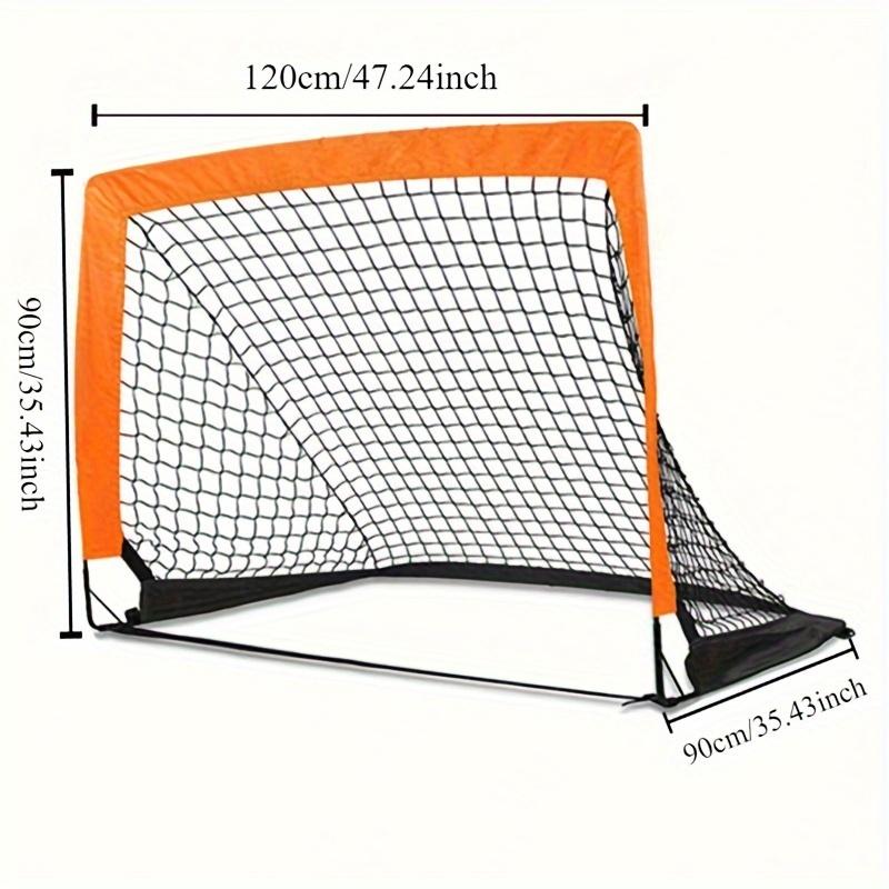 Portable Soccer Goal Set, Includes 1pc Soccer Goal, 1pc Soccer Ball, 12pcs Training Cones, Agility Ladder, And A Pump