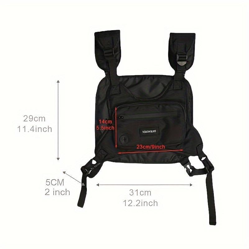 Portable Sports Storage Bag, Multi-pocket Chest Bag, Sports Storage Bag for Running Jogging Cycling