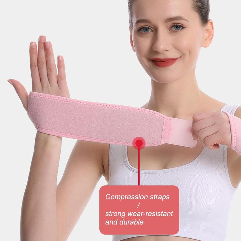Adjustable Wrist Braces, 2 Counts Wrist Wraps Brace for  Carpal Tunnel Sprained, Weightlifting and Calisthenics Compression Stabilizer, Fitness