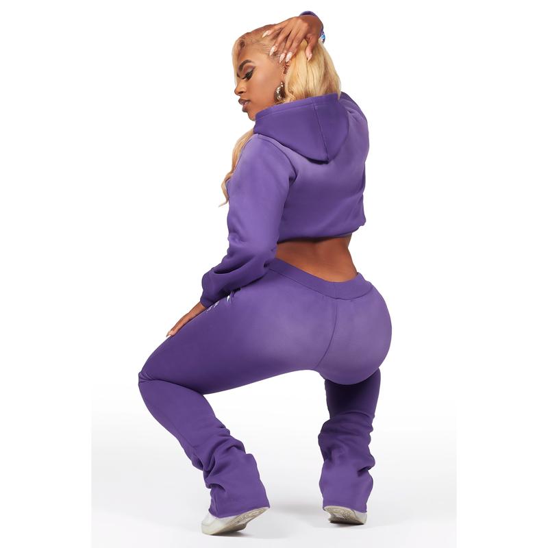 Nevaeh Purple Super Stacked Trackset