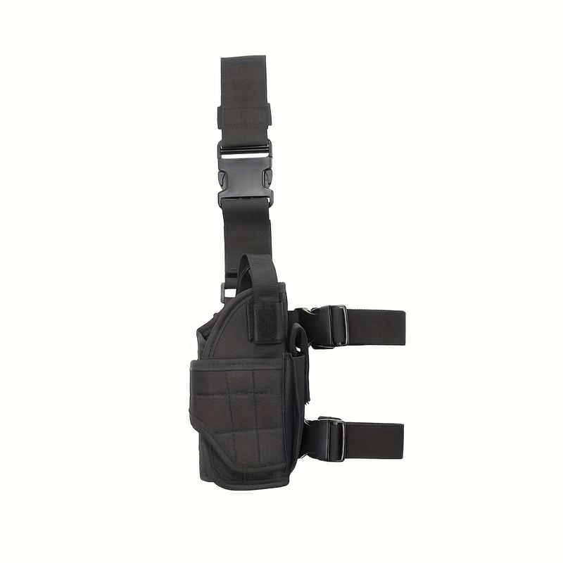 Sagging Leg Holster, Right Hand Thigh Holster with Magnetic Bag Universal 1000D Nylon Adjustable Men and Women Holster Suitable for Any Size Pistol Holster