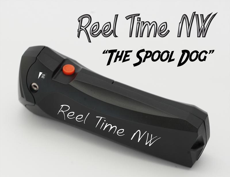 The Spool Dog-Line Stripper for Fishing - Effortless Re-spooling - Motorized with Fast Operation