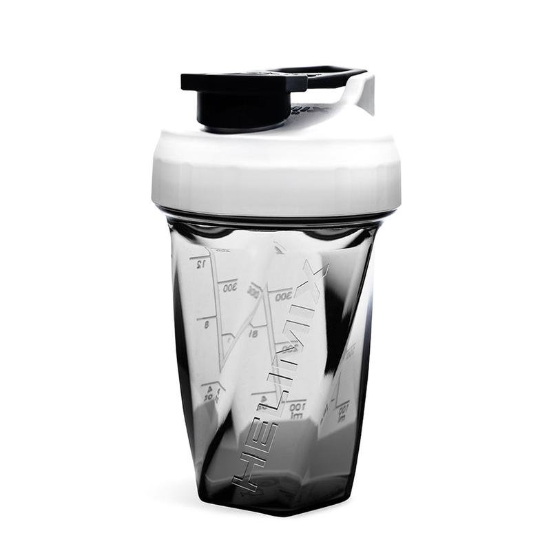 HELIMIX 2.0 Vortex Shaker Bottle 20oz - No Blending Ball or Whisk - USA Made - Dishwasher safe (Top Rack)