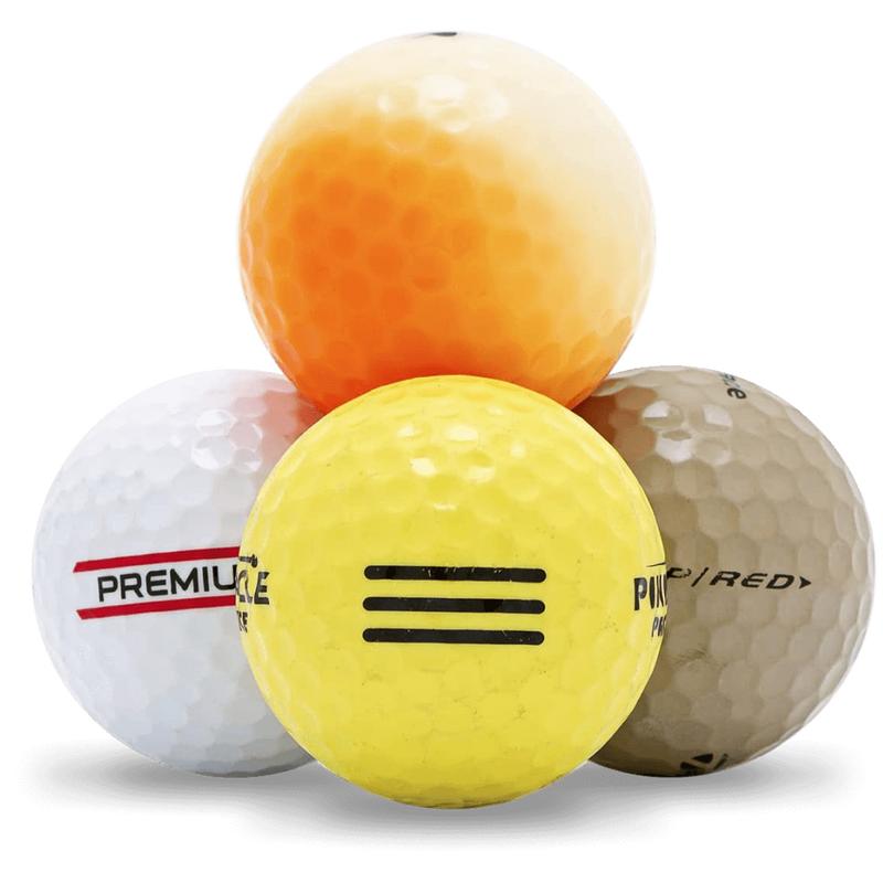 100 Recycled Hit-Away & Practice Golf Balls