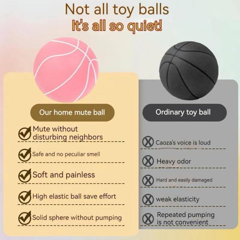 Soft Silent Basketball, Indoor Training Basketball, Silent Ball, Foam Basketball for Boys and Girls, Hoops, Ballislife, Playoffs