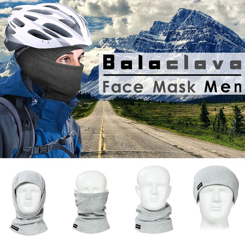 Ski Mask Balaclava Cold Weather Warm and Fleece Face Mask Neck Warmer Full Face Mask for Boys Girls