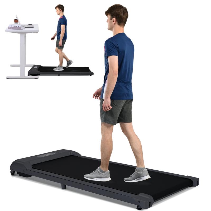 500LBS 3HP Walking Pad,Under Desk Treadmill with 4mph Speed,47