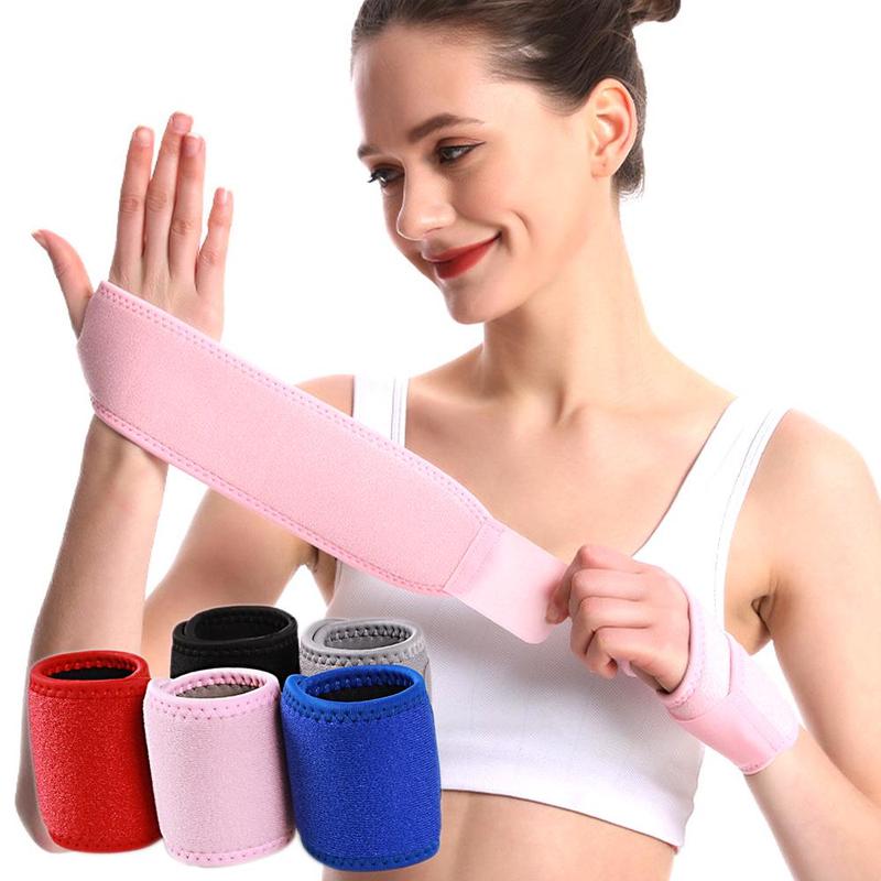 Adjustable Wrist Braces, 2 Counts Wrist Wraps Brace for  Carpal Tunnel Sprained, Weightlifting and Calisthenics Compression Stabilizer, Fitness