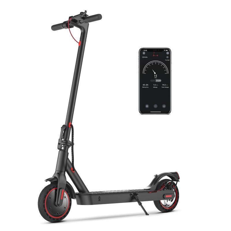  i9 Electric Scooter, 25 22 18 Miles Range, 25 19 15.6 MPH Top Speed, 800W 500W 350W Foldable Commuting Electric Scooter with Double Braking Systems and APP for Adults and Teens