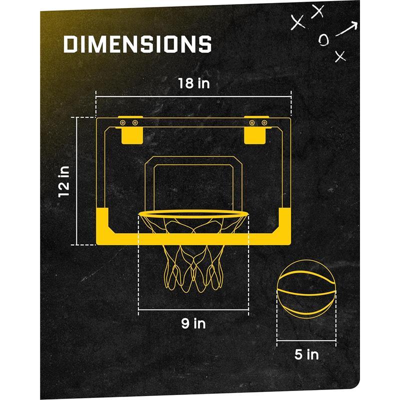 Pro Mini Basketball Hoop: 18