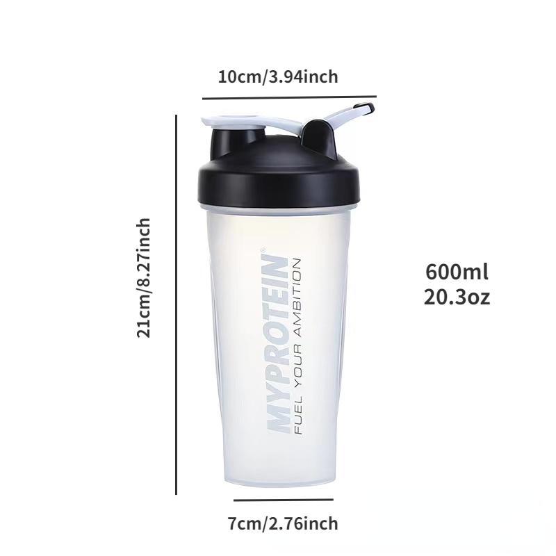 Protein Shaker Bottles, 1 Count Sport Water Bottle, Plastic Portable Tumbler, Lightweight Drinking Cup, Reusable Drinkware for Sports & Outdoor, Gym Accessories, Camping Gadgets 2024