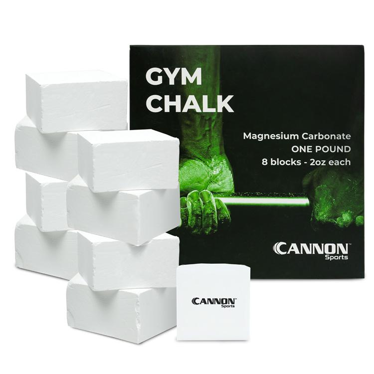 Cannon Sports Gym Chalk Blocks for Rock Climbing, Weightlifting, and Blister Prevention