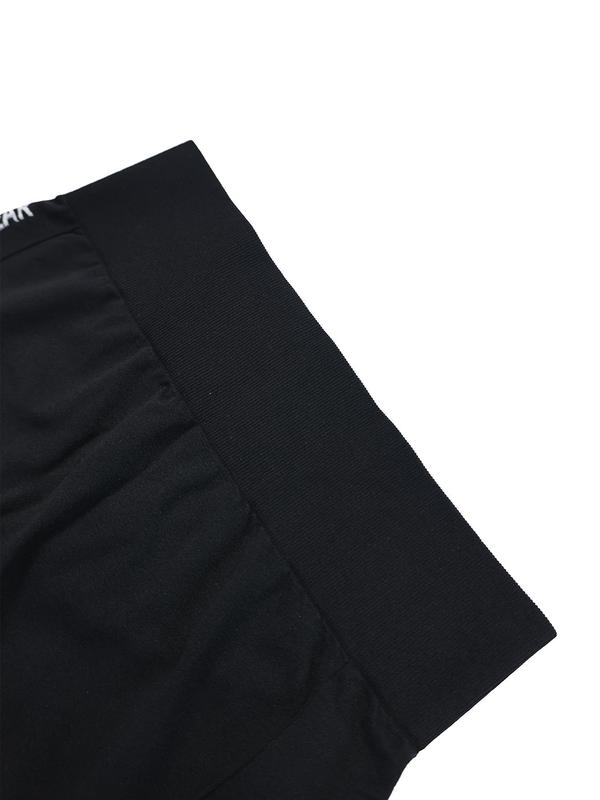 Sporty Women's Letter Print High Waist Sports Shorts, Breathable Comfortable Seamless Skinny Shorts, High Stretch Yoga Shorts, Ladies Sportswear for Indoor Outdoor Wear