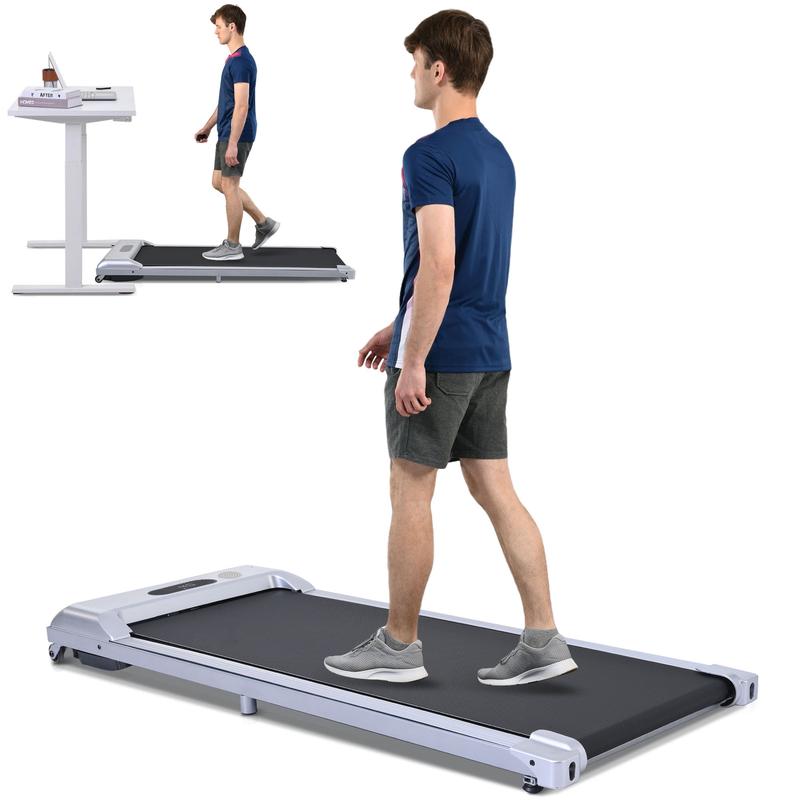 500LBS 3HP Walking Pad,Under Desk Treadmill with 4mph Speed,47