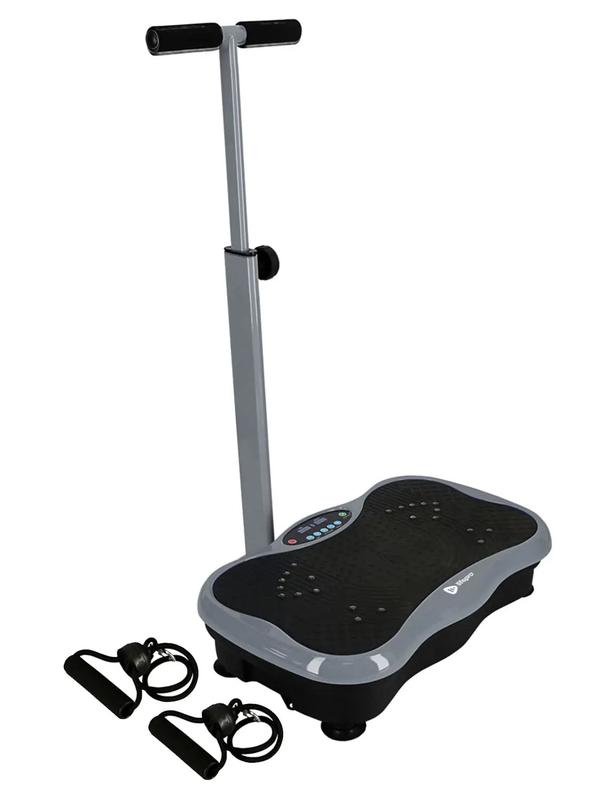 TrimLite Vibration Plate - Exercise Machine with Adjustable Handlebars Mini Stepper