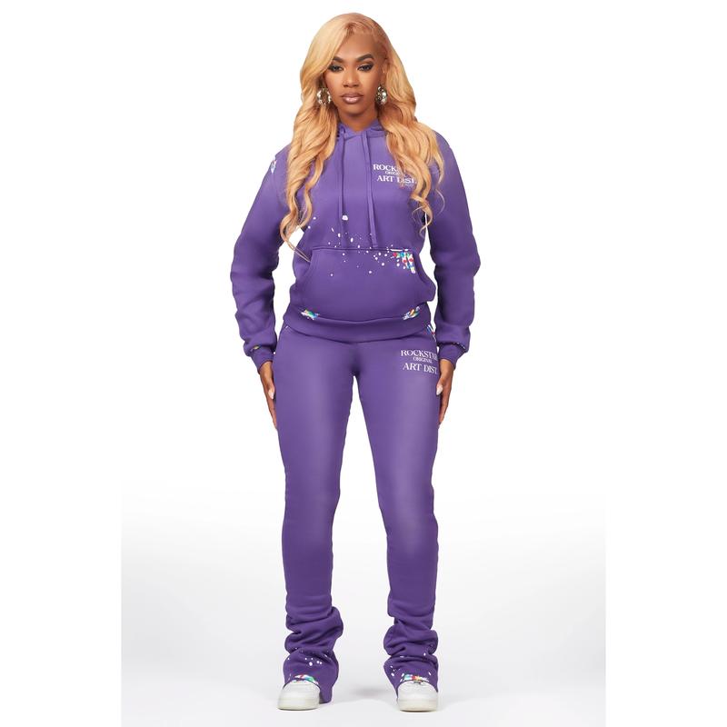 Nevaeh Purple Super Stacked Trackset