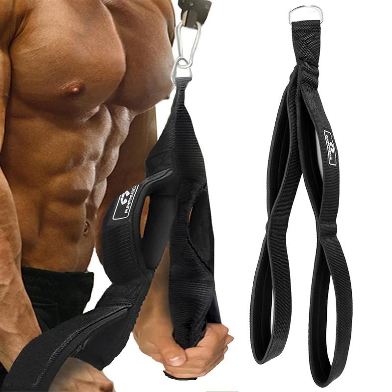 Tricep Training Rope, Cable Attachment Handles, Pull Down Rope for Gym Workout, Fitness Equipment Accessories