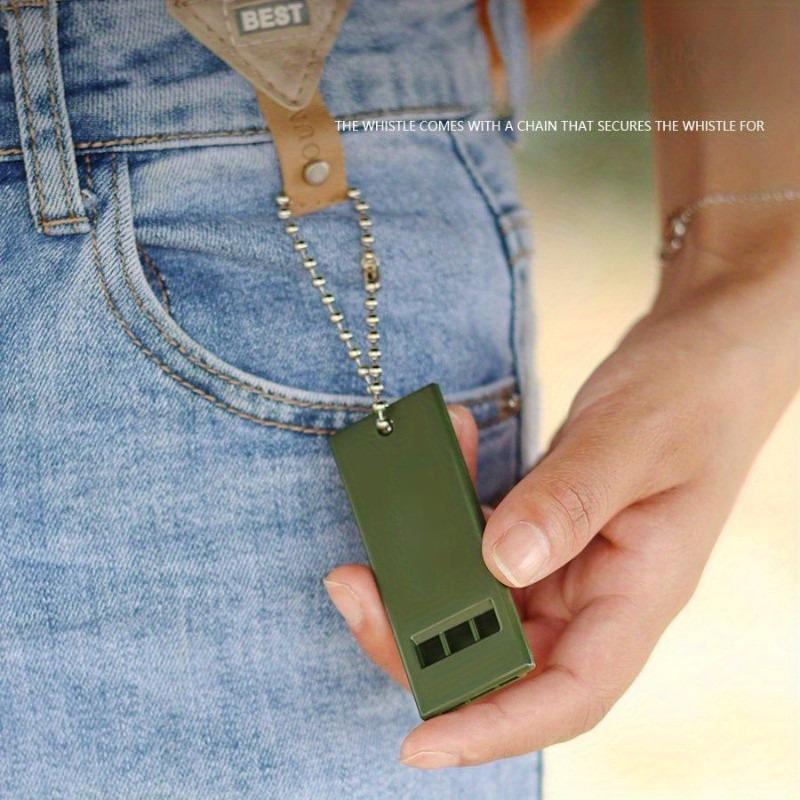 3 Frequency Outdoor Survival Whistle, 1 Count Emergency Whistle, High-frequency Earthquake Whistle, Sports & Outdoor Accessories, Christmas Gift