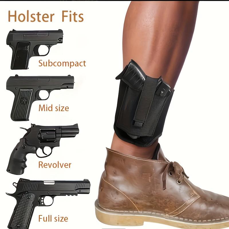 Quick holster Outdoor tactical leg hiding holster Elastic gaiter Invisible holster, convenient and convenient, concealed, unisex, outdoor gaiter holster