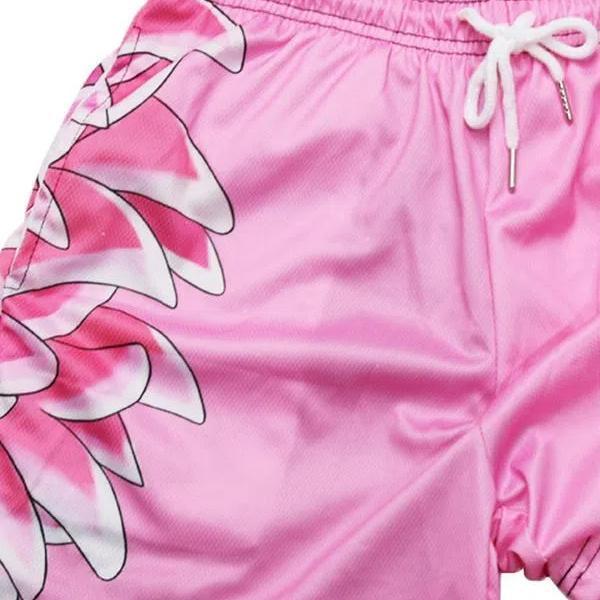 Men's Colorblock & Cartoon Print Drawstring Waist 2 IN 1 Sports Shorts, Regular Fit Sporty Pocket Quick Drying BreathableÂ Track Shorts, Men's Sports Shorts for Summer14